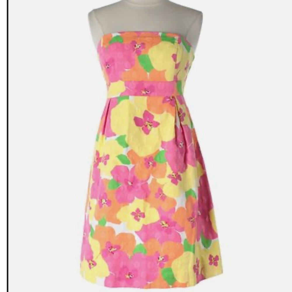 LILLY PULITZER Betsey Dress Floral in floral punch